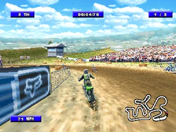 Championship Motocross 2001 featuring Ricky Carmichael (US) screen shot game playing